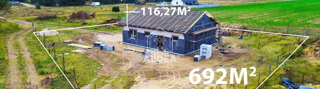 Nowy dom wolnostojący 116,27 m² | 420 000 zł