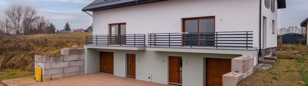 Dom przy jeziorze, gotowy! | garaż, cholerzyn
