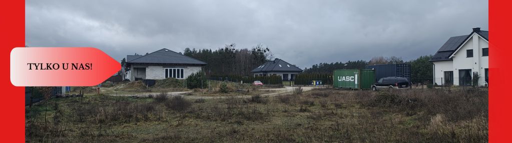 Działka budowlana z pozwoleniem na budowę domu