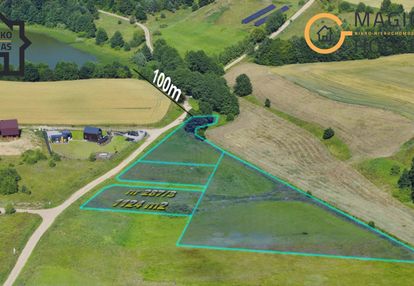 Połęczyno – działka 100 m od jeziora!