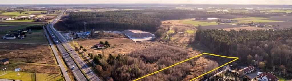 Działka inwestycyjna, trasa s7, 20min od warszawy