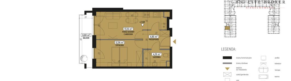 Diamentowa / mieszkanie 38m2 / dwa pokoje / nowe