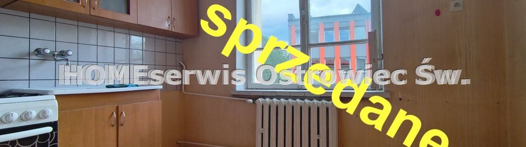 Kawalerka 33m2 piętro 1/2, ścisłe centrum ostrowca