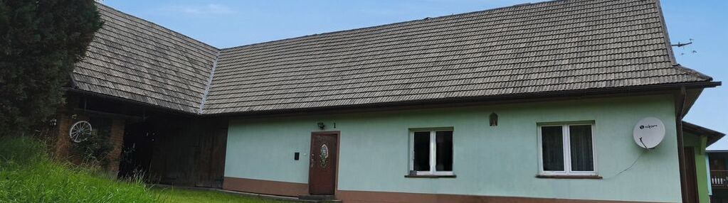 Dom na dużej działce toporzysko, gmina jordanów