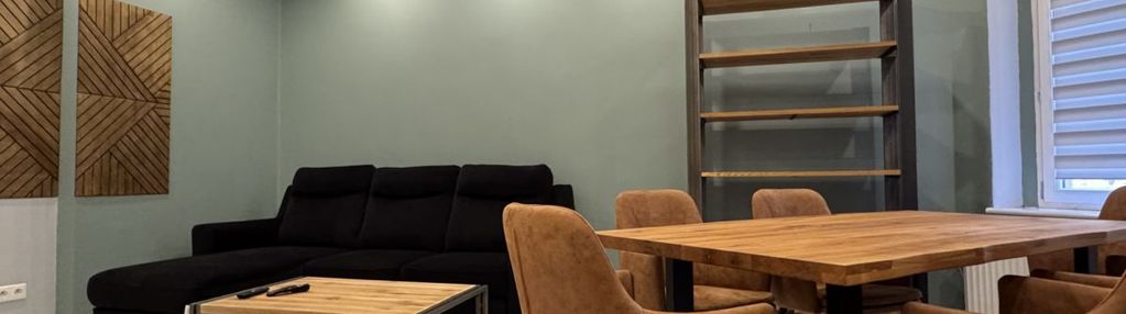 Umeblowane dwu - pokojowe mieszkanie z widokiem