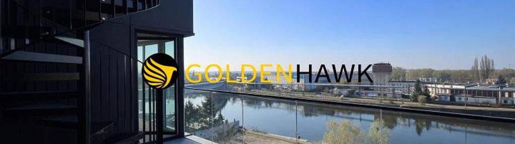 Apartament ze spektakularnym tarasem nad rzeką, 82m2, stan deweloperski