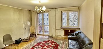 3 pokoje z opcją 4, ul. narewska/do remontu