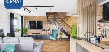 Dwupoziomowy apartament | stara cegielnia
