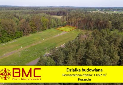 Działka budowlana otoczona lasem koszęcin 1057m2