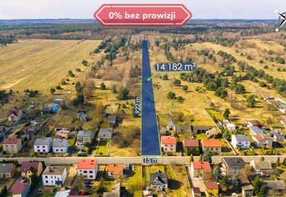 Duża działka w konopiskach 14 182m2.