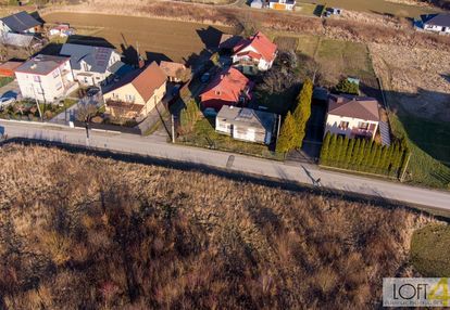 Działka z rozpoczętą budową, blisko nowego sącza