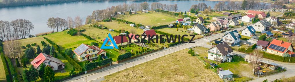 Działka budowlana, w drugiej linii brzegowej leśno