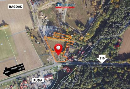 Działka komercyjna przy dk 10 k. wyrzyska