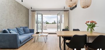 2-pokojowy apartament z tarasem i balkonem