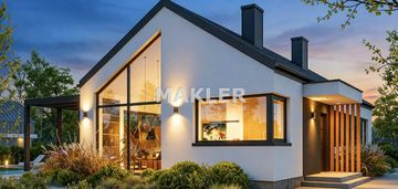 Nowy dom 92 m² | ciele | działka 550 m²