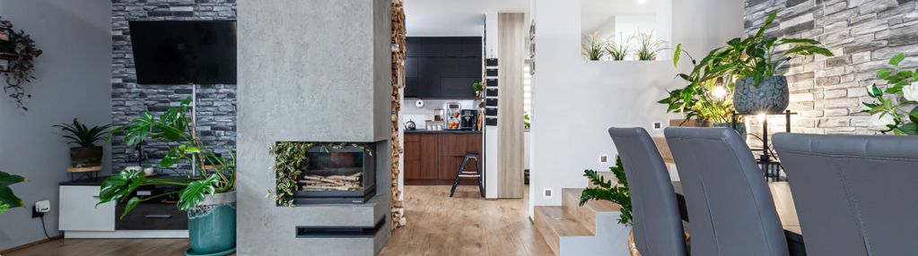 Babice - kawa na tarasie, wieczór przy kominku