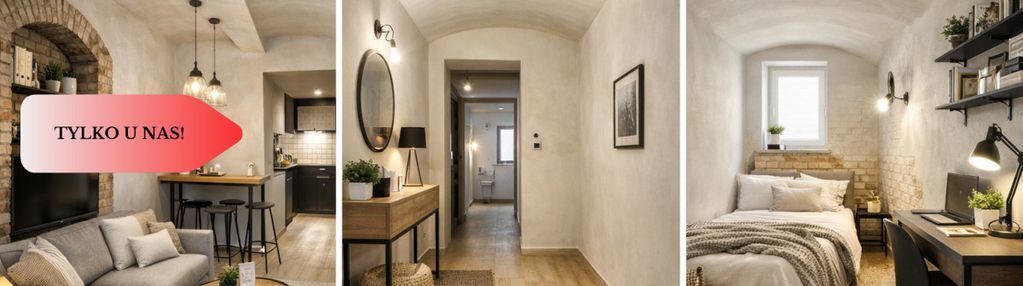 Nietuzinkowe 48 m2 - klimat loftu. bory tucholskie