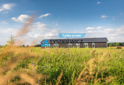 Piękny pasywny dom w borach tucholskich.