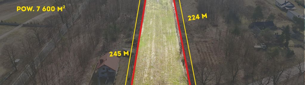 Działka z klimatem - spokojna i zielona okolica