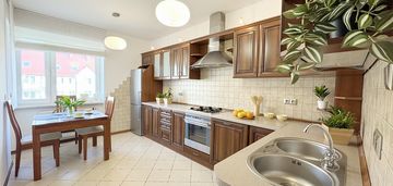 Duże (3 sypialnie+salon+gabinet)-110m2 po podłodze