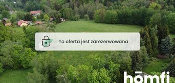 Teren budowlany + koncepcja podziałowa