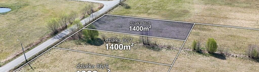Działka 1400 m2 z warunkami zabudowy gm.włocławek