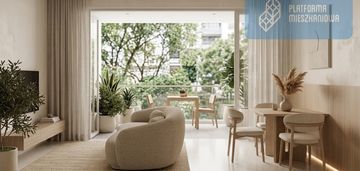 1 pokój z częścią sypialnianą | loggia | zachód
