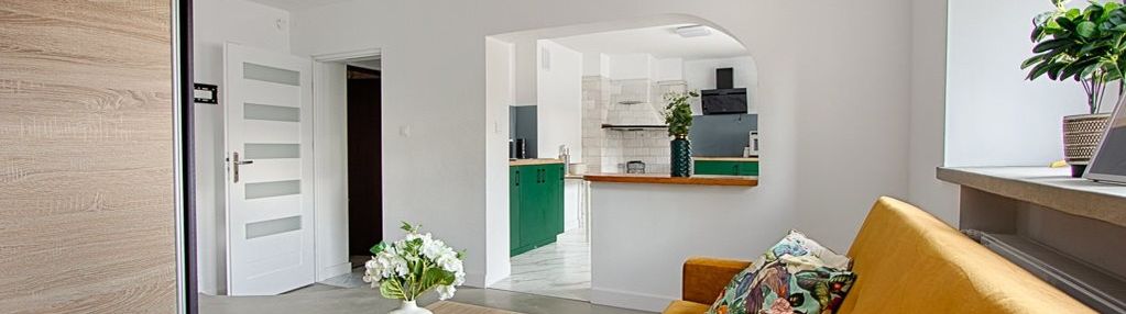 Przestrzenna, ładnie zaaranżowana kawalerka !