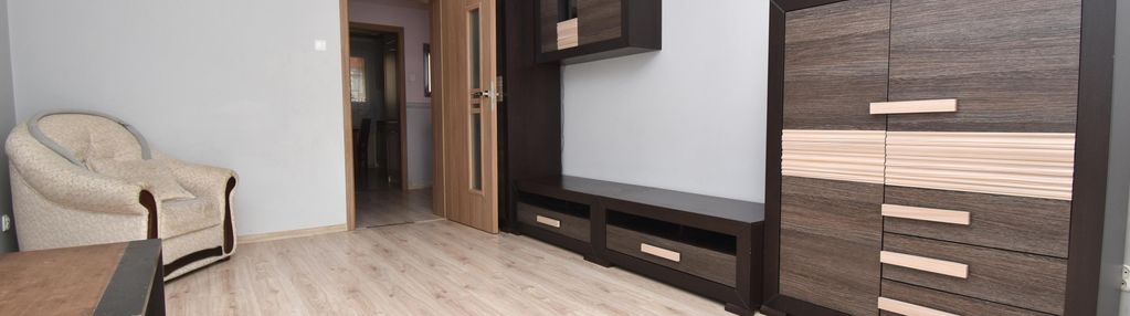 Dwa pokoje na parterze ze słonecznym balkonem