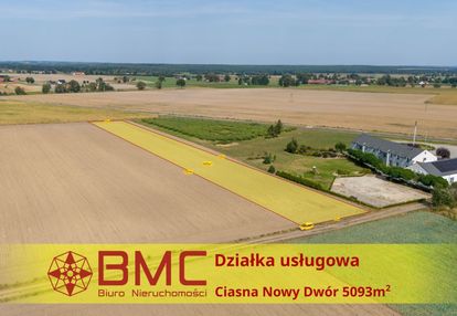 Działka usługowa ciasna nowy dwór