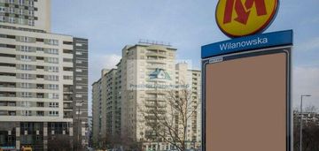 Cieszyńska 46,8m2. piętro 3/17 pokoje 2 wolne! metro wilanowska!