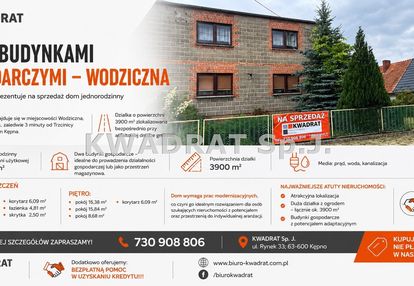 Dom z budynkami gospodarczymi – wodziczna