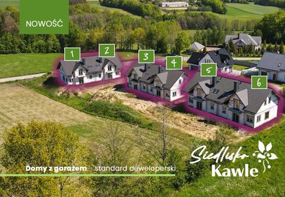 Domy w zabudowie bliźniaczej z ogrodem