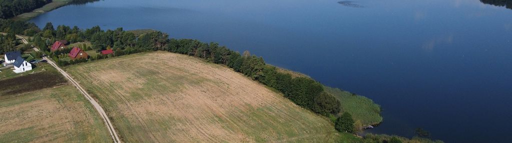 Działka z linią brzegową rajgród + projekt domu