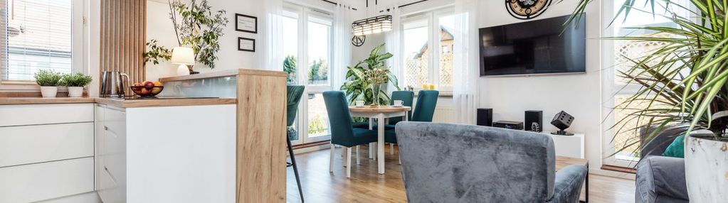 4 pokoje, 2-poziomowe, z dużym tarasem, różana