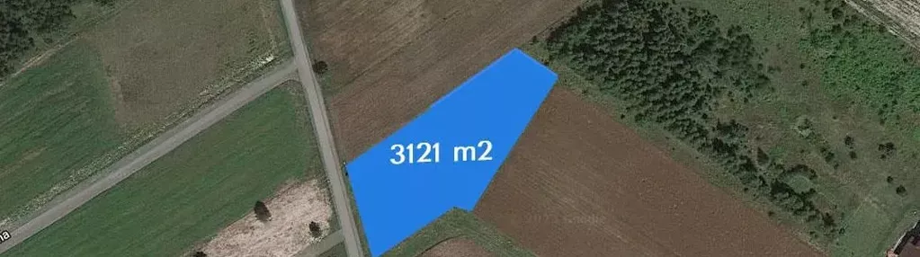 Działka na sprzedaż 3121m2