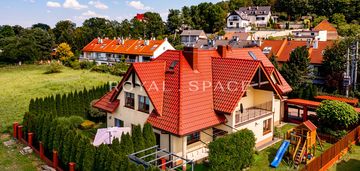 Bliźniak z basenem wśród zieleni | tyniec