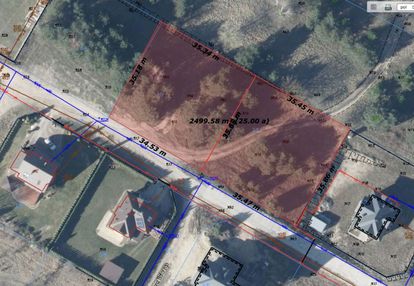 Działka 2494 m² | 150 m od jeziora | lidzbark