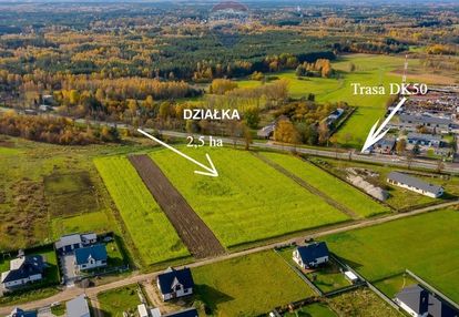 Dla inwestora działka przy trasie dk50