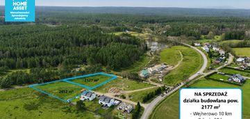 Działka budowlana 2177 m²  – domatówko, gm. puck