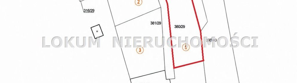 Działka budowlana ul. traugutta 1195m2