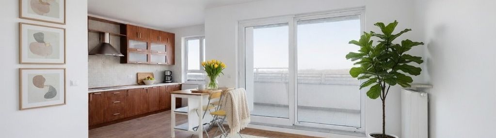 Przestronne 2 pokoje z loggią i balkonem|garaż