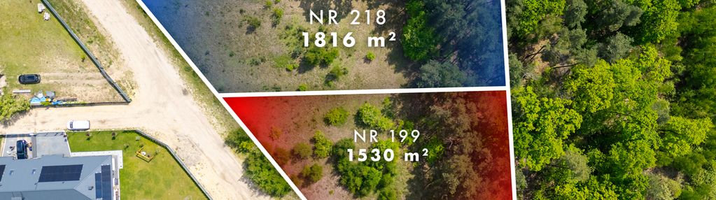 Duża piekna działka przy puszczy słupeckiej