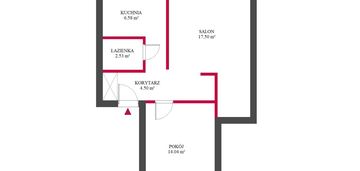 2pokoje|50 m²|górna|po częściowym remoncie