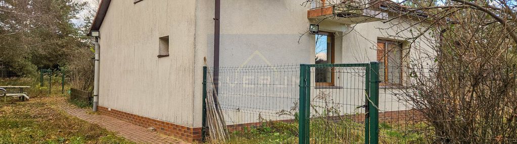 Urokliwy dom w środku lasu żarki. duża działka