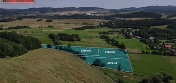 Malowniczo położona działka w rudawach janowickich