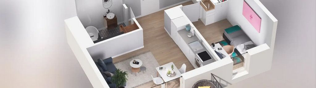 34 m2| balkon | bez 2% pcc | iii kw 2025