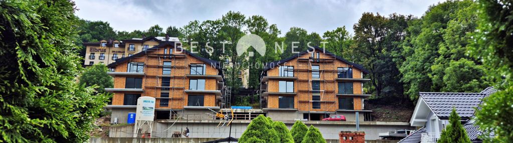 Apartament w centrum miasta z widokiem na góry