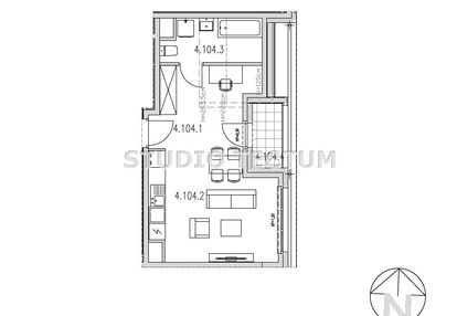 Wieliczka osiedle solne kawalerka 31 m2