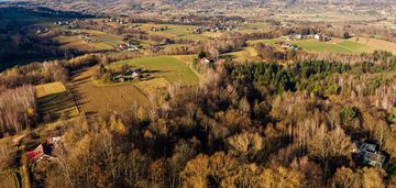 Działka leśna l4 34,40 ar tuchów